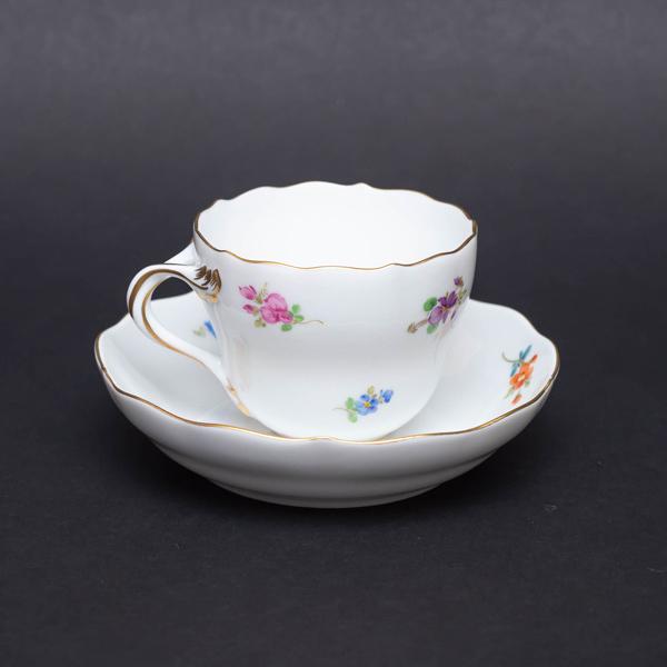 マイセン スキャタードフラワー モカカップ＆ソーサー : SELECTORS