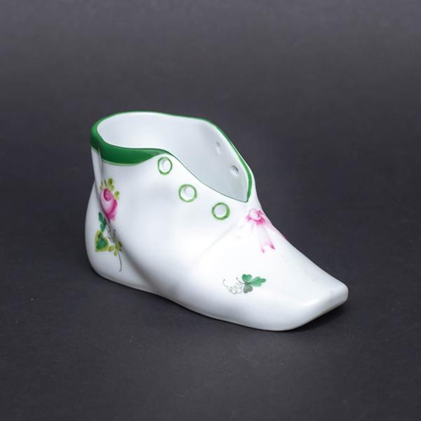 ヘレンド ウィーンの薔薇 ベビーシューズ（右足） | ヘレンド