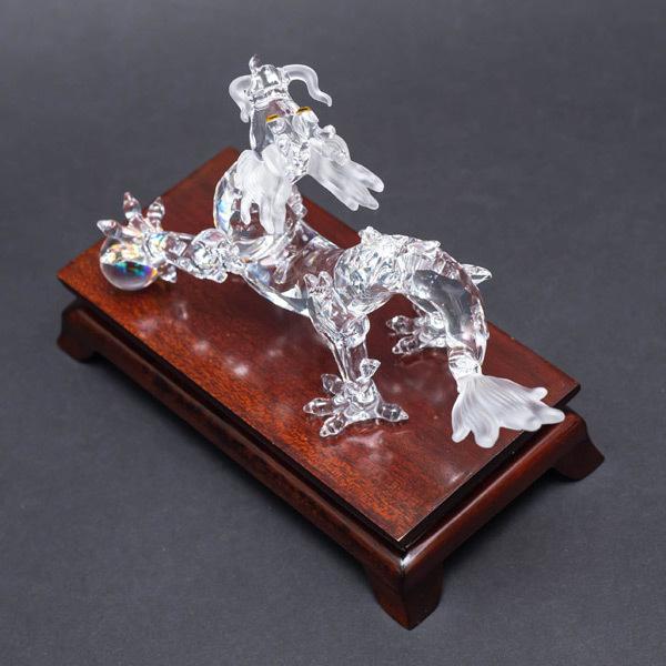 SWAROVSKI/スワロフスキー　クリスタル ドラゴン SWAROVSKI スワロフスキ クリスタル ドラゴン（台座付き
