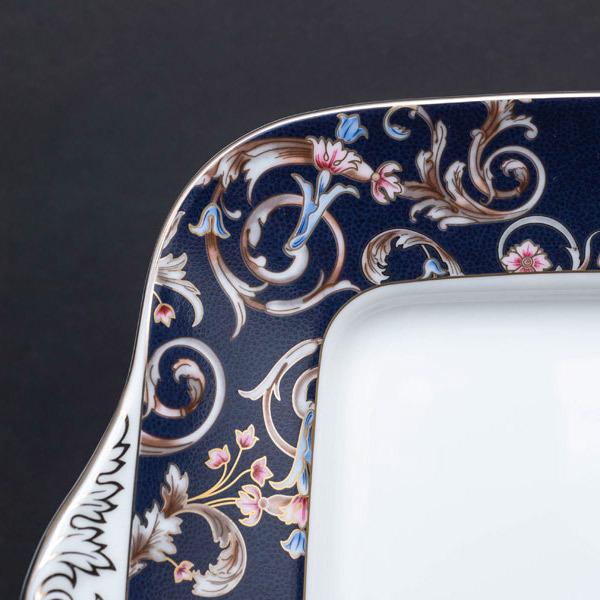 WEDGWOOD ウェッジウッド ルネッサンスブルー ブレッド＆バター 