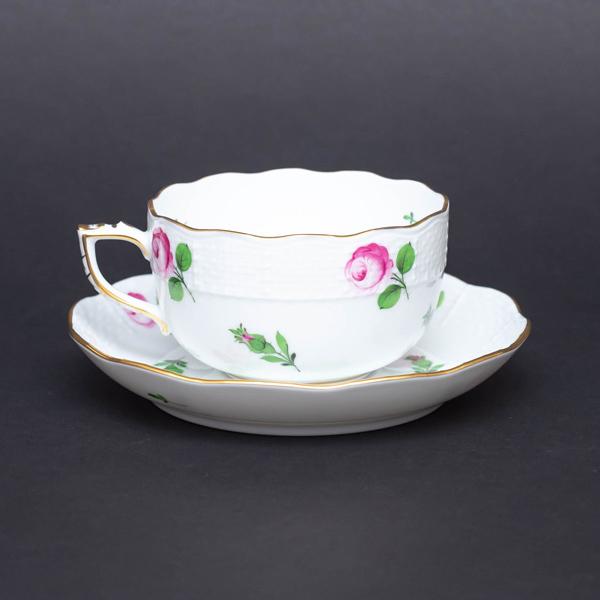 ヘレンド プティットローズ ティーカップ＆ソーサー : y3052  