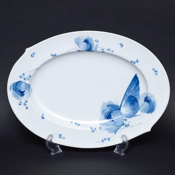 マイセン　青い花　プレート　2枚　19センチ マイセン 青い花 プレート 2枚 19センチ マイセン 青い花 19cmプレート