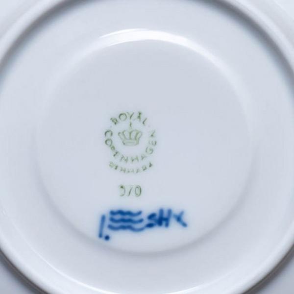 ロイヤル・コペンハーゲン ブルーフルーテッドハーフレース コーヒーカップ＆ソーサー（150ml） | ブルーフルーテッド | 04