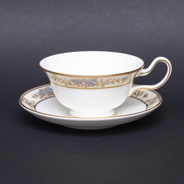 ウェッジウッド クリブデン ティーカップ＆ソーサー（ピオニー） | WEDGWOOD
