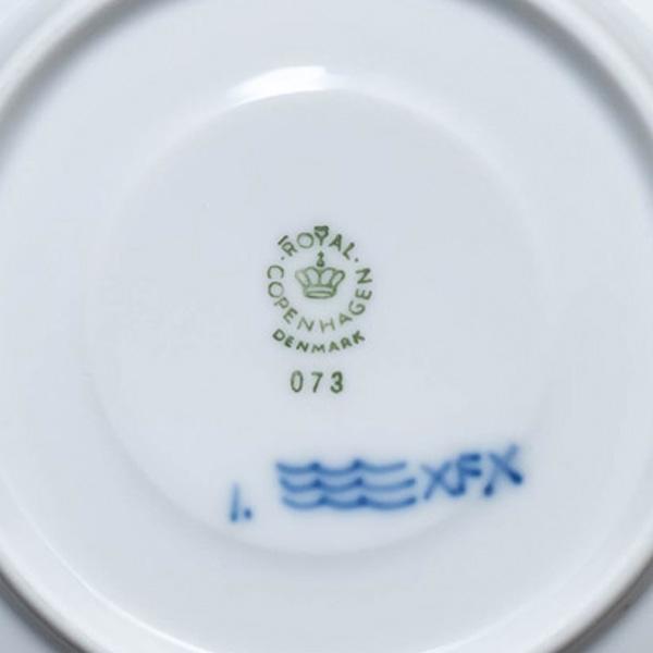 ロイヤル・コペンハーゲン ブルーフルーテッドプレイン コーヒーカップ＆ソーサー（180ml） / 3196 | ブルーフルーテッド | 04