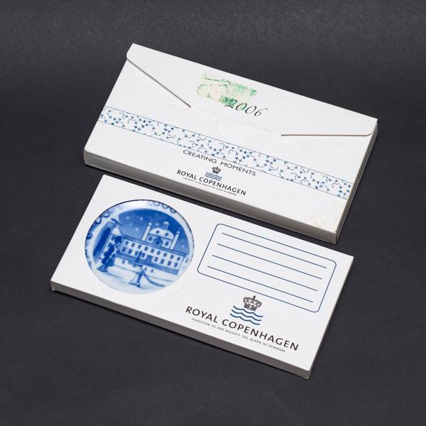 ロイヤル・コペンハーゲン ミニプラケット（2006年）『FREDENSBORG PALACE（フレデンスボー宮殿）』 | ROYAL COPENHAGEN | 03