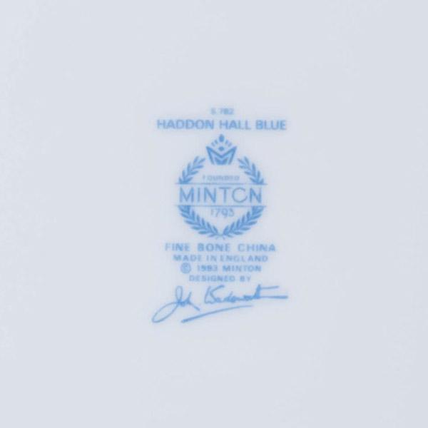 MINTON（ミントン） ハドンホールブルー サービスボウル : SELECTORS