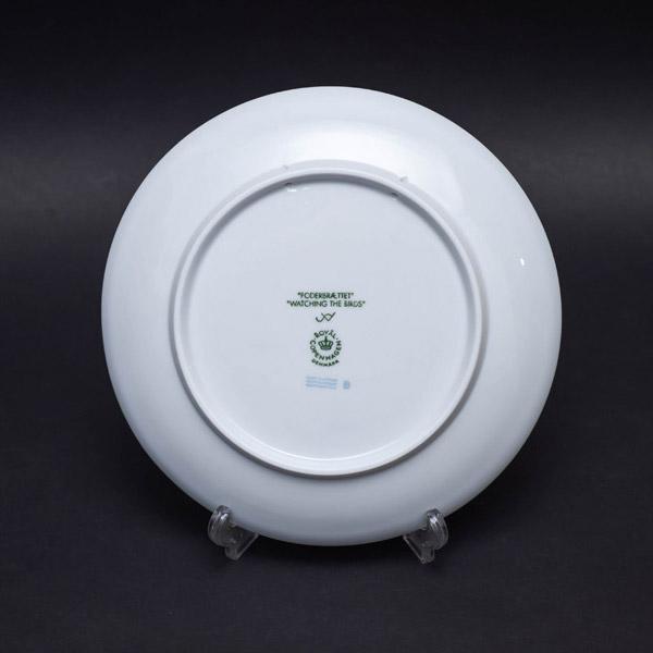 ロイヤル・コペンハーゲン イヤープレート（2001年）『Watching The Birds（鳥の観察 ）』 | ROYAL COPENHAGEN | 02