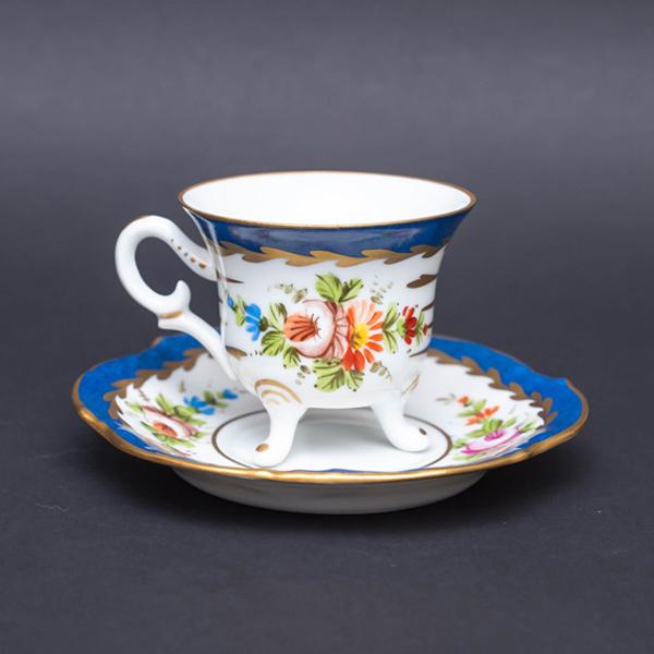 リモージュ デュモン（J.D.Dumont）デミタスカップ＆ソーサー（2色の