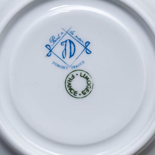 リモージュ デュモン（J.D.Dumont）デミタスカップ＆ソーサー（2色の