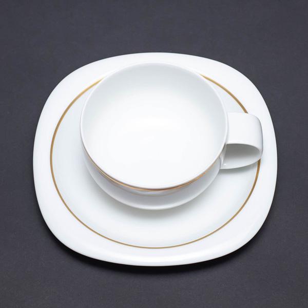 1980s ローゼンタール カップ＆ソーサー スオミ ゴールドライン 6客セット Rosenthal ローゼンタール スオミ（ゴールドライン） ティーカップ