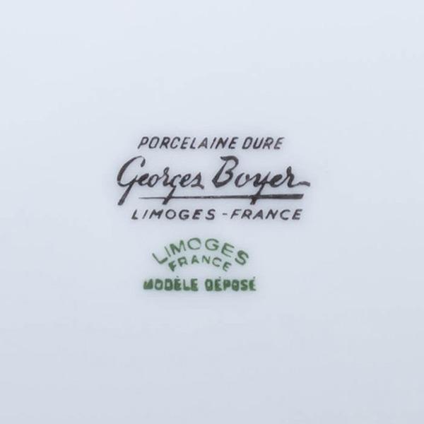 リモージュ ジョルジュ・ボワイエ ペルサーン 27cmプレート