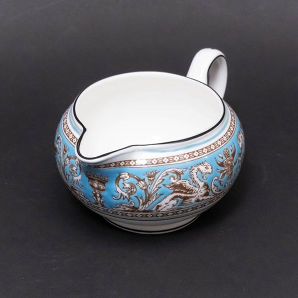 ウェッジウッド フロレンティーンターコイズ クリーマー（Lサイズ） | Florentine Turquoise | 01