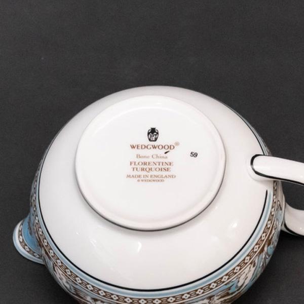 ウェッジウッド フロレンティーンターコイズ クリーマー（Lサイズ） | Florentine Turquoise | 04