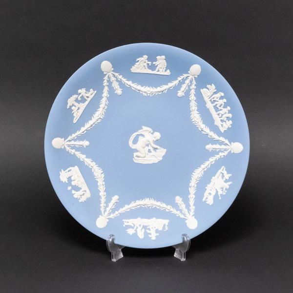 ウェッジウッド ジャスパー（ペールブルー） 23cmプレート | WEDGWOOD