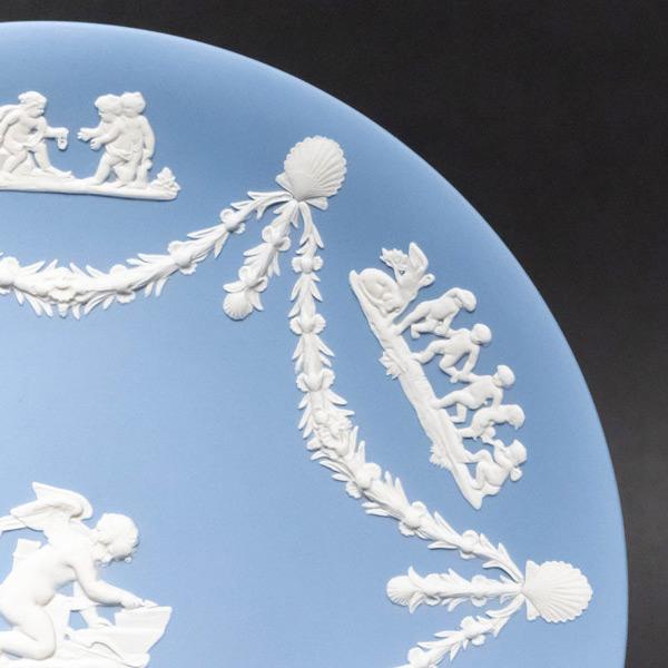 ウェッジウッド ジャスパー（ペールブルー） 23cmプレート | WEDGWOOD | 02