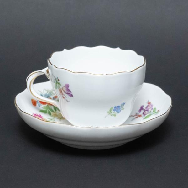 キッチン/食器 未使用 マイセン 金彩 3つ花 クロッカス コーヒーカップ