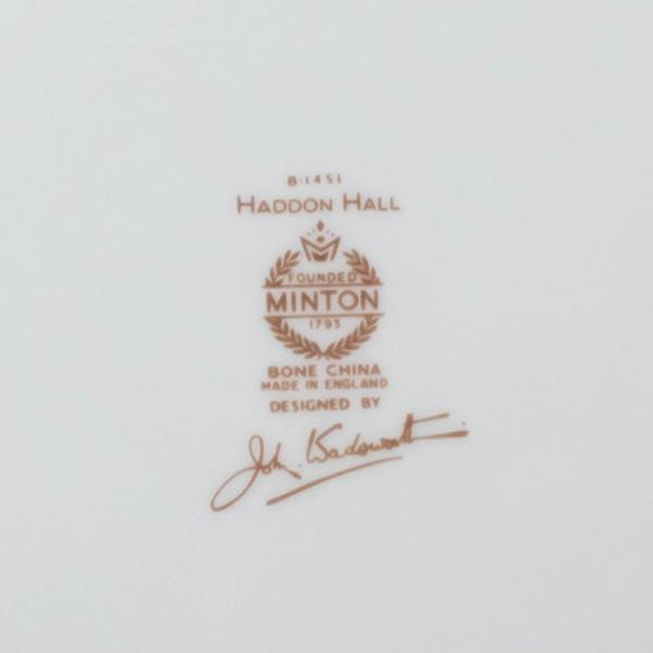MINTON（ミントン） ハドンホール ブレッド＆バタープレート（Sサイズ
