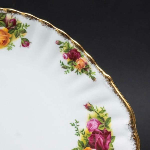 ロイヤル・アルバート オールドカントリーローズ ブレッド＆バタープレート | Royal Albert | 02