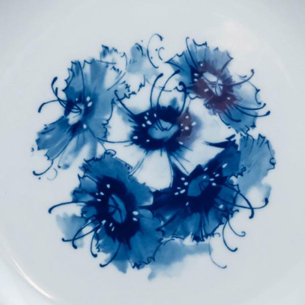 マイセン アクアチント（スミレ柄） 19cmプレート | マイセン | 01