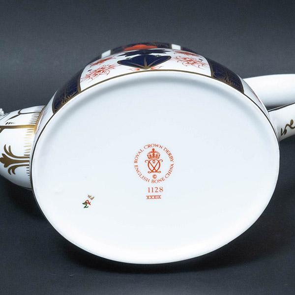 ロイヤル・クラウン・ダービー オールドイマリ コーヒーポット ※破損跡あり | Royal Crown Derby | 04