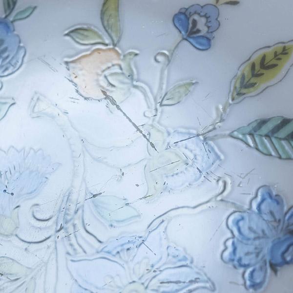 ハドンホールブルー ブレッド＆バタープレート（Sサイズ） ※キズあり | MINTON | 04