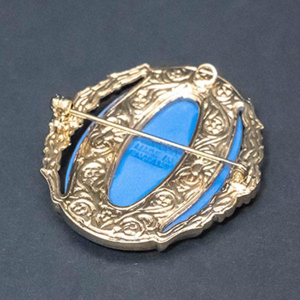 ウェッジウッド ジャスパー（サクソンブルー） 季節の女神 ブローチ | WEDGWOOD | 02