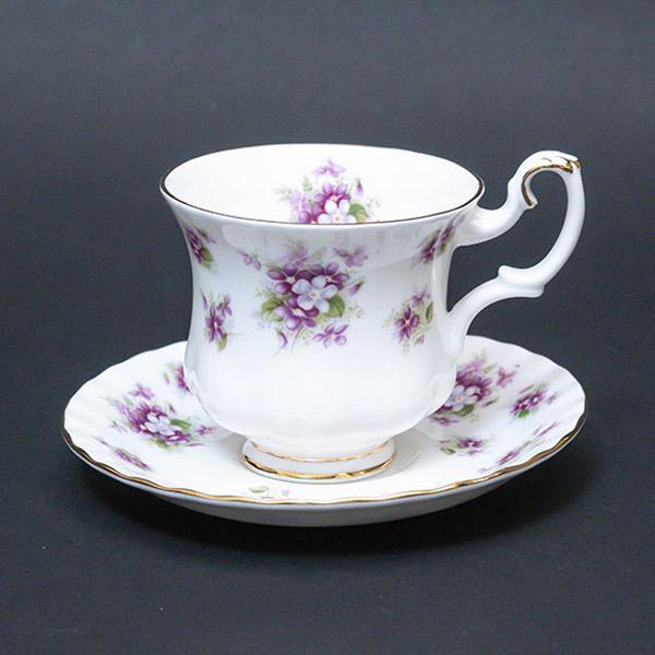 ロイヤル・アルバート スウィートバイオレット デミタスカップ＆ソーサー | Royal Albert