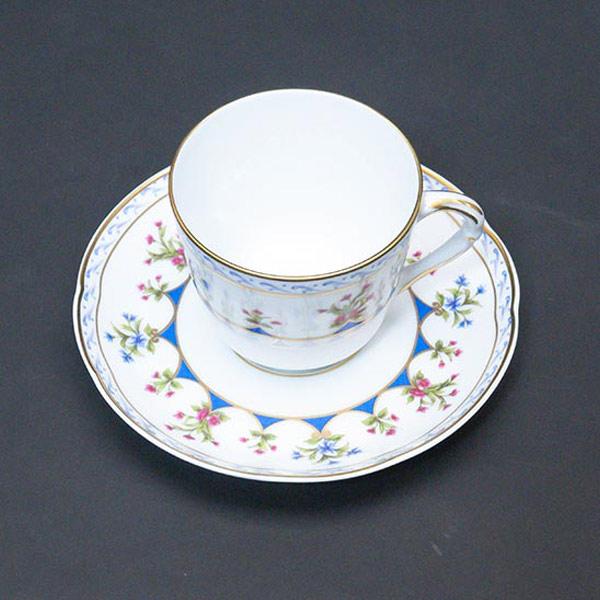 ベルナルド シャトーブリアン（ブルー） デミタスカップ＆ソーサー