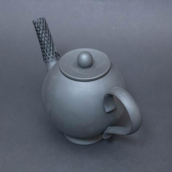 ウェッジウッド × ニック・モンロー ジャスパー（ブラック） ティーポット（Sサイズ） | WEDGWOOD | 02