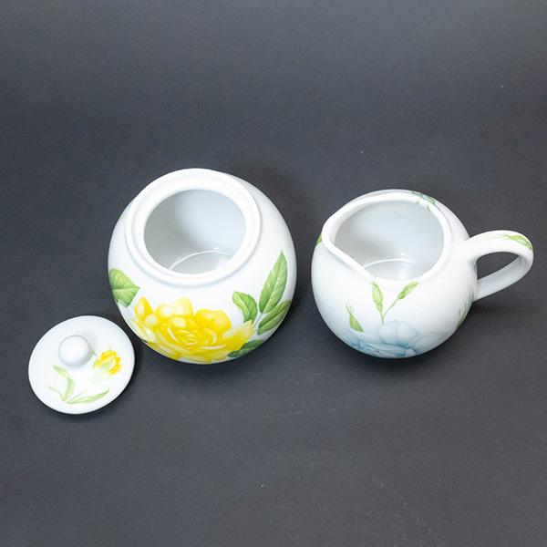 タイツー ローズ＆ローズ シュガーポット&クリーマー : SELECTORS