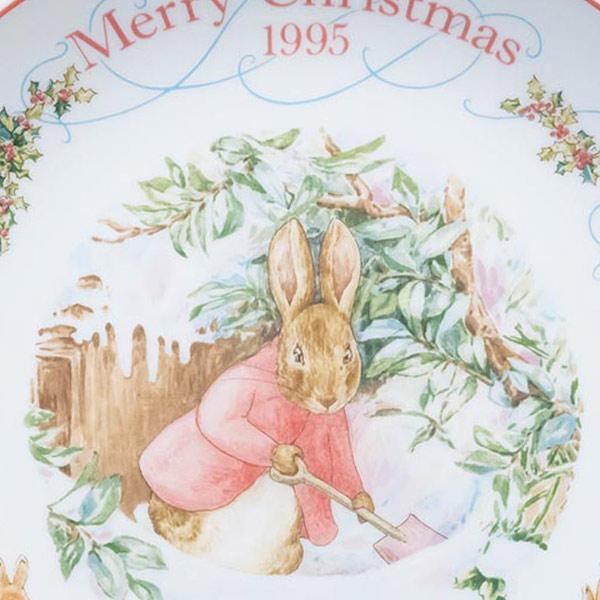 ウェッジウッド ピーターラビット クリスマスプレート（1995年） | WEDGWOOD | 01