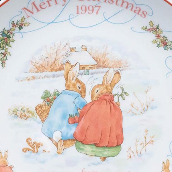 WEDGWOOD（ウェッジウッド） ピーターラビット クリスマスプレート