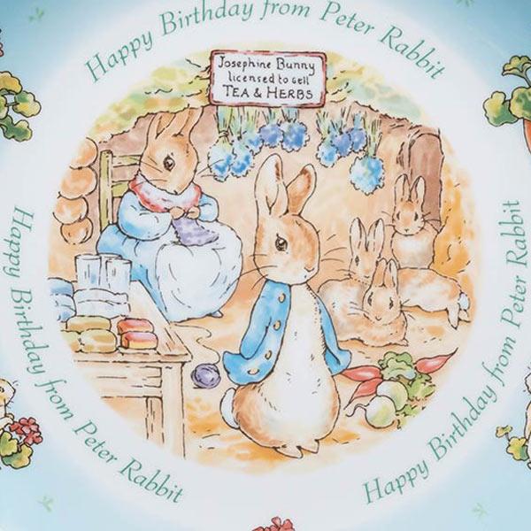 ウェッジウッド ピーターラビット バースデープレート（2003年） | WEDGWOOD | 01