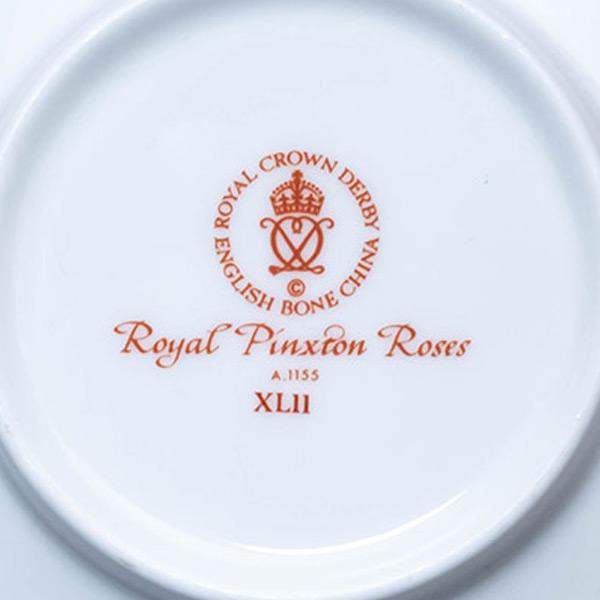 ★激レア★ロイヤルクラウンダービー アジアンローズ スープカップ＆ソーサー 5客 Royal Crown Derby ロイヤル・クラウン・ダービー ロイヤルピンク
