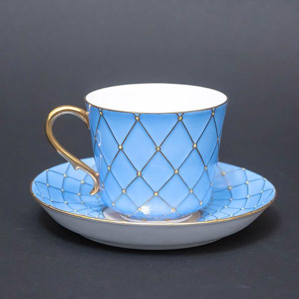 ヘレンド フンボルト（ブルー） カップ＆ソーサー ※マスターペインター | ヘレンド | 01
