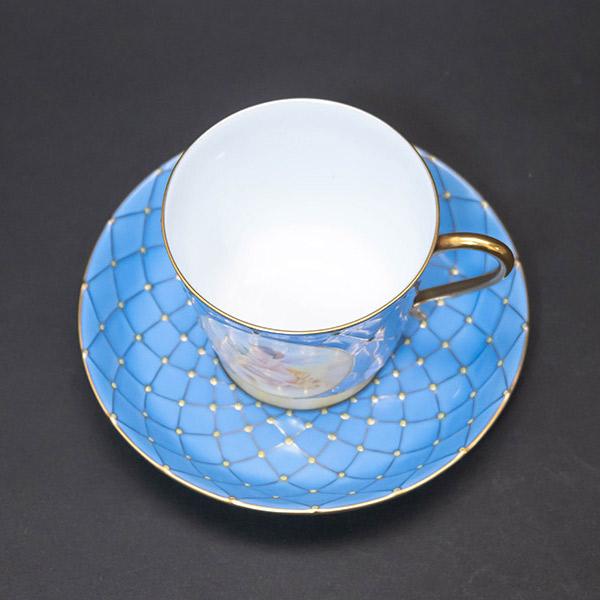 ヘレンド フンボルト（ブルー） カップ＆ソーサー ※マスターペインター | ヘレンド | 03