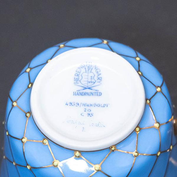 ヘレンド フンボルト（ブルー） カップ＆ソーサー ※マスターペインター | ヘレンド | 07