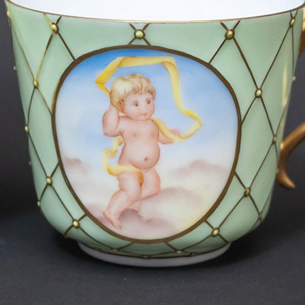 ヘレンド（HEREND） フンボルト（グリーン） カップ＆ソーサー