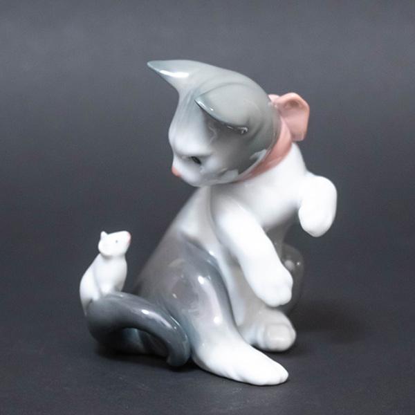 LLADRO リヤドロ　子供と猫のフィギュア LLADRO リヤドロ 子供と猫のフィギュア - メルカリ
