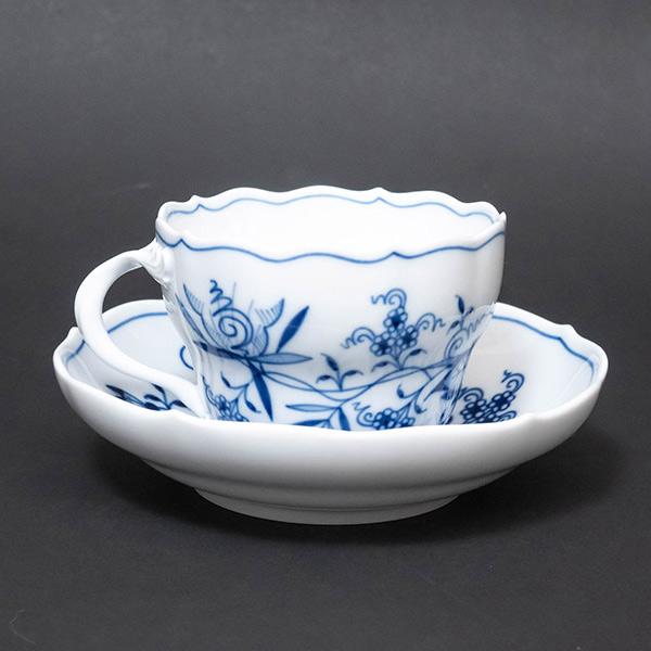 専用マイセンブルーオニオン スープカップ&ソーサー 共箱 東な7-1221