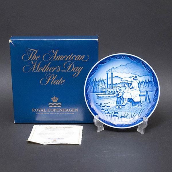 ロイヤル・コペンハーゲン マザーズデープレート（1993年）『A Day on the Mississippi』 | ROYAL COPENHAGEN | 04