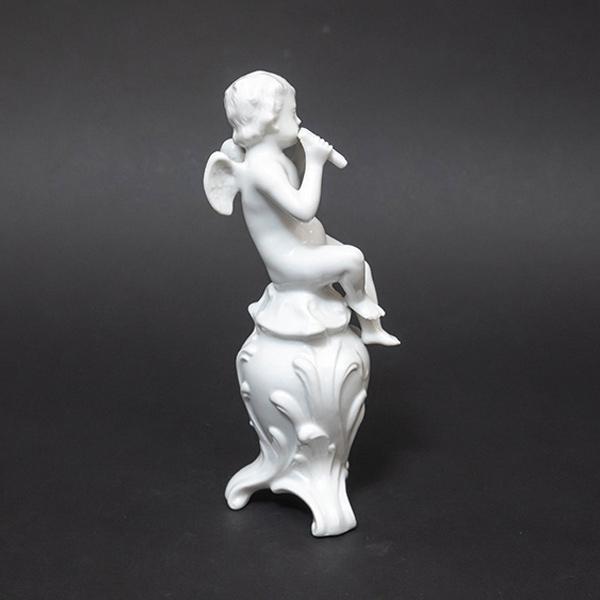 カポディモンテ（リチャード・ジノリ） フィギュリン『天使の音楽家（パンフルート）』 | Richard Ginori | 03