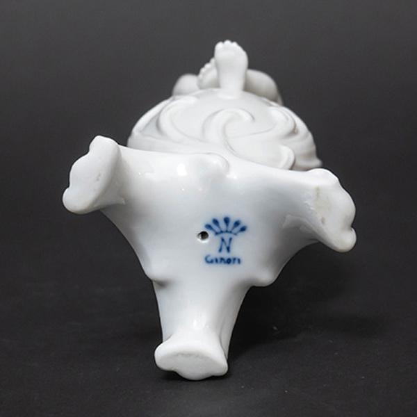 カポディモンテ（リチャード・ジノリ） フィギュリン『天使の音楽家（パンフルート）』 | Richard Ginori | 05