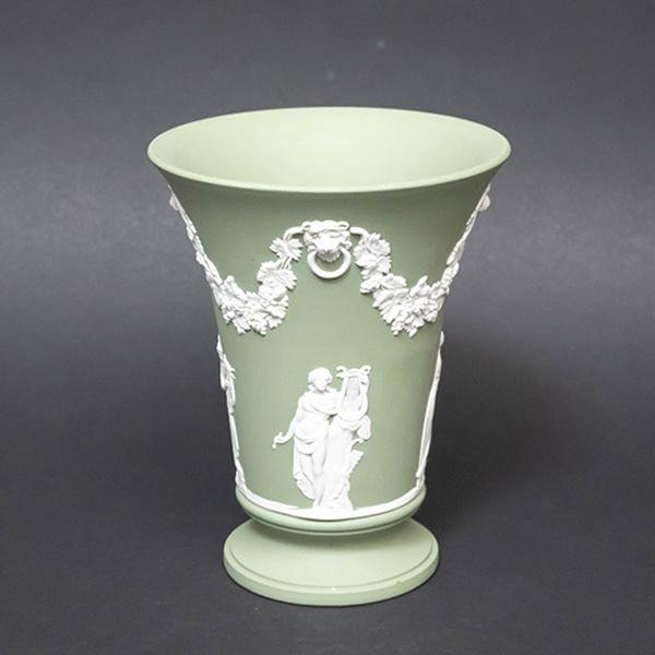 ウェッジウッド ジャスパー（セージグリーン） 15cmベース | WEDGWOOD