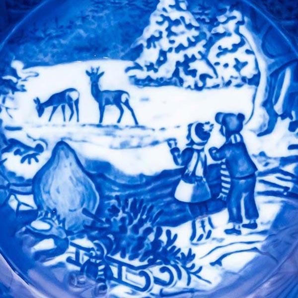 ROYAL COPENHAGEN（ロイヤルコペンハーゲン） イヤープレート（2002年