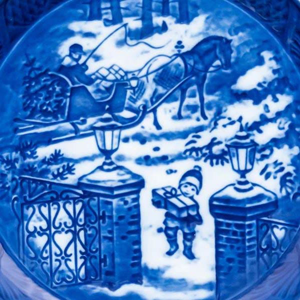 500枚限定ロイヤルコペンハーゲン クリスマスプレート2003 ロイヤル