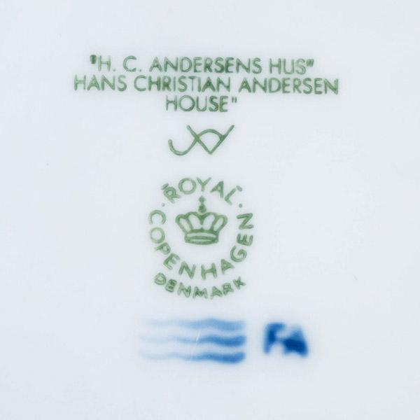 ロイヤル・コペンハーゲン イヤープレート（2005年）『Hans Christian Andersen House（アンデルセンの生家）』 | ROYAL COPENHAGEN | 03