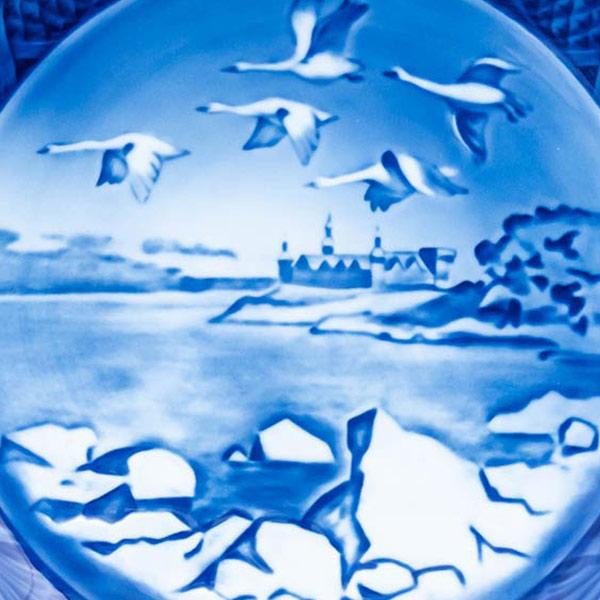 ロイヤル・コペンハーゲン イヤープレート（2006年）『Kronborg Castle（クロンボー城）』 | ROYAL COPENHAGEN | 01