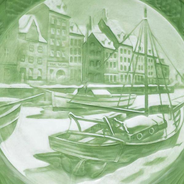 ROYAL COPENHAGEN（ロイヤルコペンハーゲン） イヤープレート（2007年